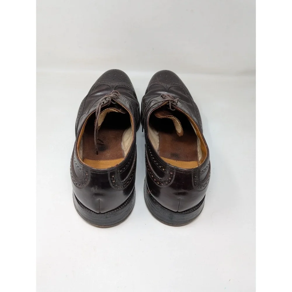 Florsheim Imperial Kenmoor Short Wingtip Shell Cordovan Shoes Men's Sz 13B 32301